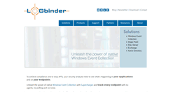 Desktop Screenshot of logbinder.com